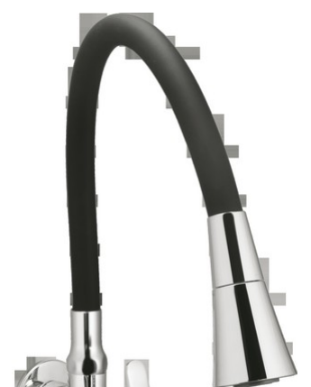 Sink Cock with Flexible Spout, Dual Flow — Waterman Aura Collection