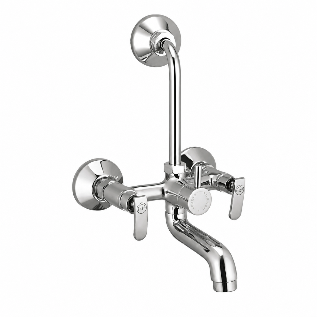Wall Mixer 2 in 1 with L Bend — Waterman Aura Collection