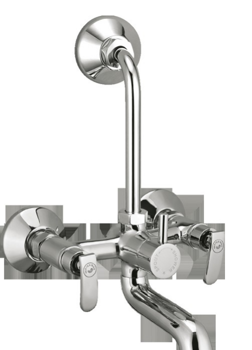 Wall Mixer 2 in 1 with L Bend — Waterman Aura Collection