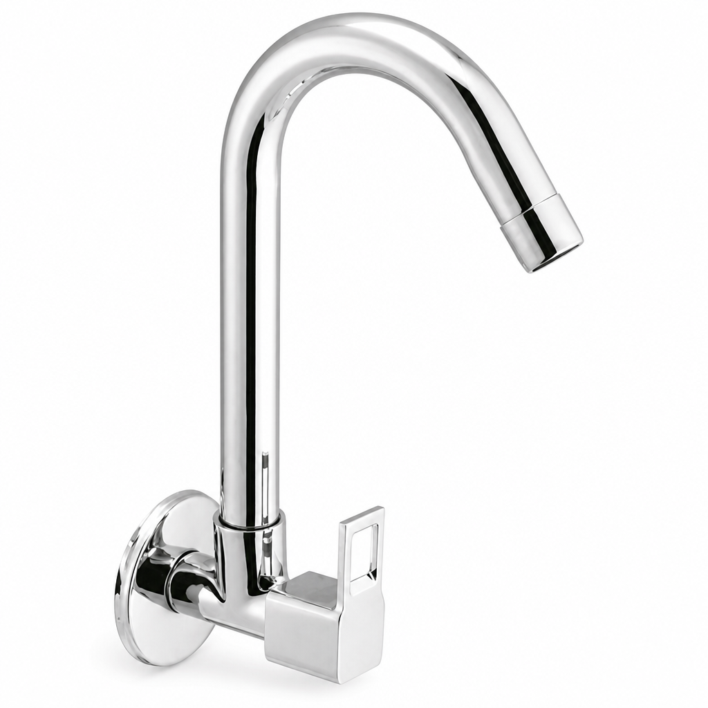 Sink Cock with Flexible Spout — Waterman Cube Collection