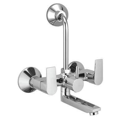 Wall Mixer 2 in 1 with L Bend — Waterman Leo Collection