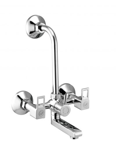 Wall mixer 2in1 with L bend