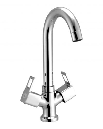 Center hole basin mixer