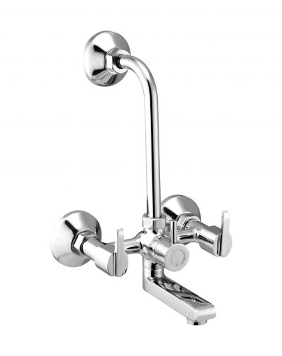 Wall mixer 2in1 with L bend