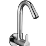 Sink Cock with Wall Flange
