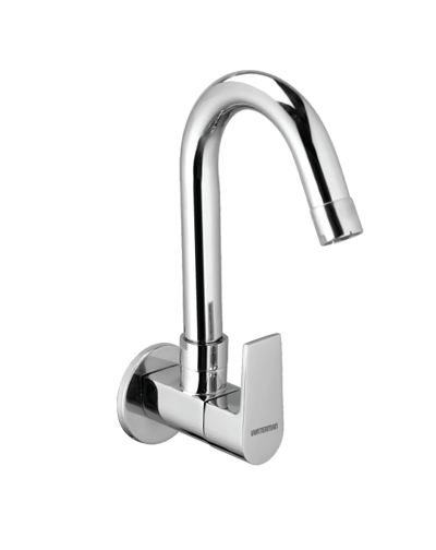 Sink Cock with Wall Flange
