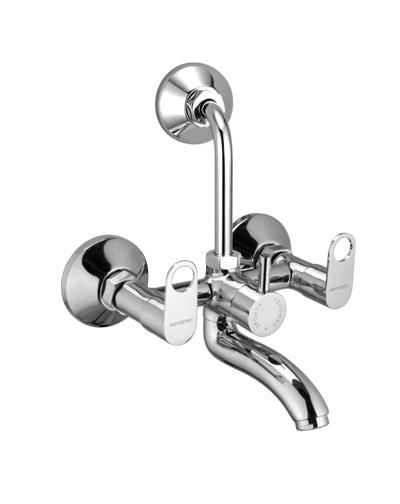 Wall Mixer 2 in 1 with L Bend