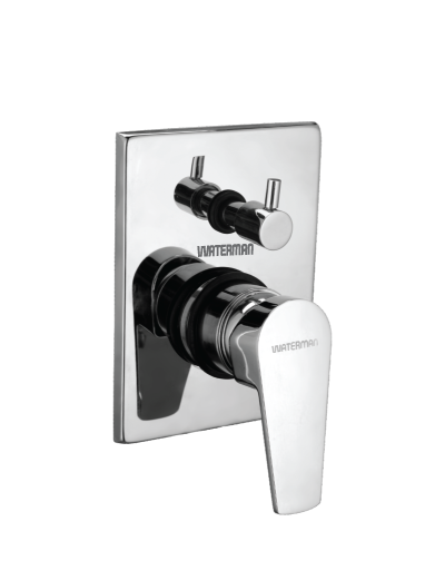 40mm High Flow Concealed Diverter Outer Trim Manual