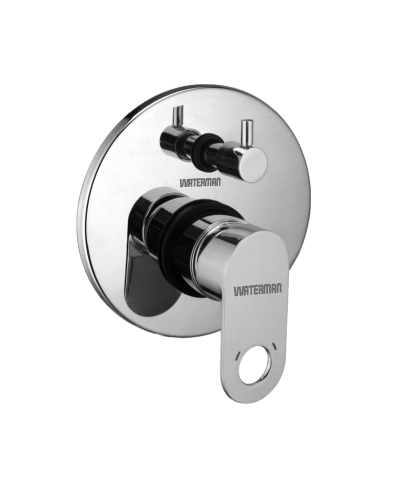40mm High Flow Concealed Diverter Outer Trim Manual
