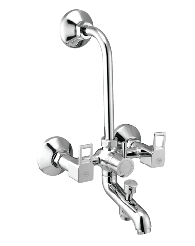 Wall mixer 3in1 with L bend
