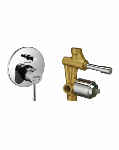 40mm High Flow Concealed Diverter Outer Trim